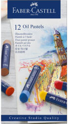 Faber-Castell Olajpasztell kréta készlet hengeres test CREATIVE STUDIO Faber-Castell 12klf. szín (68407)