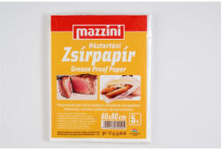 Mazzini Zsírpapír íves háztartási 60 x 80 cm 5 ív/csomag Mazzini (60889) - irodaszerpiac