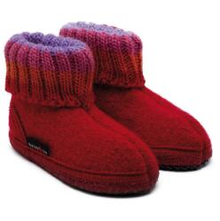 Haflinger Детски пантофи Haflinger Kids Paul Slippers - Brick Red - размер 32 (EU) (702-0173-0526)