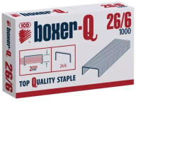 Boxer Tűzőkapocs 26/6 dobozos Boxer -Q (47905)