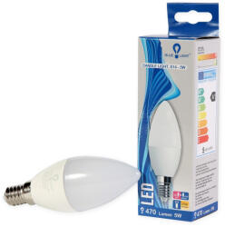 BLUE LIGHT Led 5W E14 470lm 2700k Blue Light (LEDBL863) - irodaszerpiac