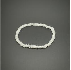 R. M. ékszer Hegyikristály korong ásványkarkötő 4x2 mm „Jégtükör (060786)