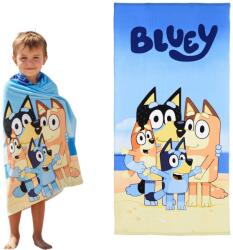  DISNEY Bluey fürdőlepedő, strand törölköző 70x140cm - prettykids - 2 430 Ft