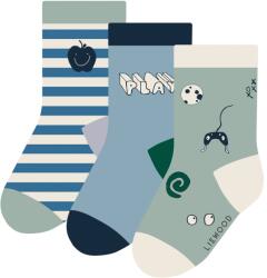LIEWOOD Детски спортни чорапи LIEWOOD Kid's Silas Socks 3-Pack Sports socks - Play Mix - размер 33-36 (EU) (207-1062-0516)