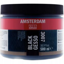 Amsterdam Akril alapozó Amsterdam Talens festő alapozó Gesso primer Fekete 500ml