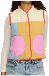 Selfhood Дамски вълнен елек Selfhood Women's Quilted Vest Casual vest - Offwhite (132-1630-0413)