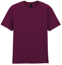 Gildan GI3000 körkötött rövid ujjú férfi pamut póló Maroon-4XL (gi3000ma-4xl)