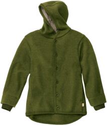 disana Детско вълнено яке disana Kid's Walk-Jacke Wool jacket - Oliv - размер 134/140 (EU) (703-6089-0716)