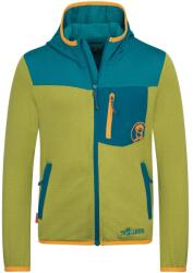 TROLLKIDS Детско поларено яке Trollkids Kid's Holmedal Jacket Fleece jacket - Pear Green / Lagoon Green - размер 110 (EU) (703-6747-0214)