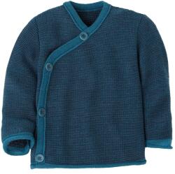 disana Детско вълнено яке disana Kid's Mélange Jacket Merino jacket - Taubenblau / Indigo - размер 74/80 (EU) (703-2860-1812)