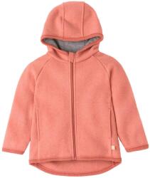 disana Детско вълнено яке disana Kid's Walk-Jacke Zipp Wool jacket - Softpink - размер 86/92 (EU) (703-6090-0812)