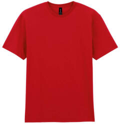 Gildan GI3000 körkötött rövid ujjú férfi pamut póló Red-4XL (gi3000re-4xl)