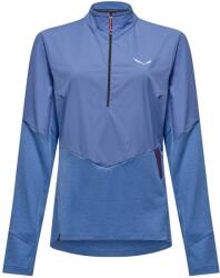 Salewa Дамски поларен пуловер Salewa Women's Pedroc Dry Wind HZ Tee Longsleeve - Morning Blue - размер 34 (EU) (105-6746-0212)