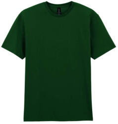 Gildan GI3000 körkötött rövid ujjú férfi pamut póló Forest Green-5XL (gi3000fo-5xl)