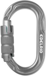 Edelrid Заключващ се карабинер Edelrid Kiwi Triple Locking carabiner - Silver - размер One Size (340-0048-0311)