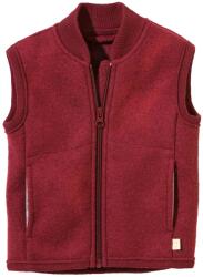 disana Детски вълнен елек disana Kid's Milled Wool Vest Merino vest - Cassis - размер 134/140 (EU) (703-5112-0516)