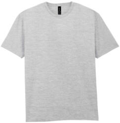 Gildan GI3000 körkötött rövid ujjú férfi pamut póló Ash Grey-5XL (gi3000asg-5xl)