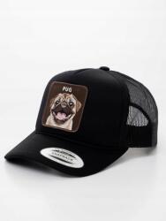  Trucker Baseball sapka Fekete Mopsz MyStars Pug Kutya Férfi Női