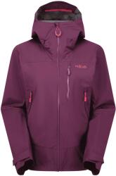 Rab Дамско водоустойчиво яке Rab Women's Downpour Mountain Jacket Waterproof jacket - Mulberry - размер 12 (UK) (102-4663-0213)