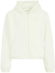 Adidas Детско яке за тренировка adidas Kid's Future Icons Full Zip Hooded Jacket Training jacket - Off White / Cream White - размер 152 (EU) (704-6494-0114)