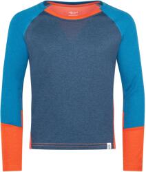 Trollkids Детска спортна тениска Trollkids Kid's Seiland Longsleeve Sport shirt - Mystic Blue / Summernight Blue / Red Clay - размер 128 (EU) (704-4653-0416)