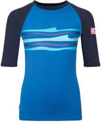 Trollkids Детска ликра Trollkids Kid's Haukland T Lycra - Navy / Glow Blue - размер 104 (EU) (750-1980-0213)