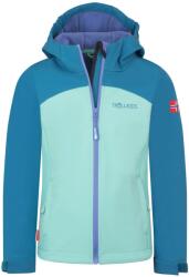 TROLLKIDS Детско софтшел яке Trollkids Girl's Kristiansand Jacket XT Softshell jacket - Aqua Haze - размер 176 (EU) (703-5391-0120)