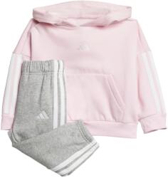 Adidas Детско яке за тренировка adidas Kid's Essentials Jogger Hooded Training jacket - Clear Pink / White - размер 74 (EU) (704-6487-0212)