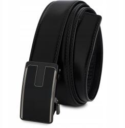 Beltimore Öv férfi bőr nadrág farmer casual automata sima bőr Beltimore (03-551black_130)