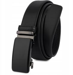 Beltimore Öv férfi bőr nadrág farmer casual automata sima bőr Beltimore (02-593black_120)