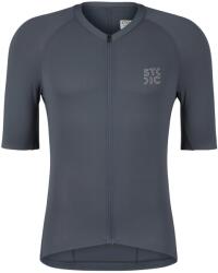 Stoic Мъжка фланелка с къс ръкав за колоездене Stoic DalslandSt. Gravel Jersey S/S Cycling jersey - Ink Grey (056-4252-0211)