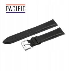 Pacific Bőrszíj Pacific W89L 20 mm fekete, ezüst csat (W89L - 1 - 20)