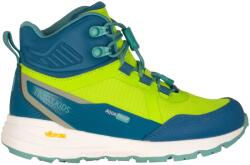 Trollkids Детски туристически обувки Trollkids Kid's Skarvan Hiker Mid XT Walking boots - Cool Lime / Summernight Blue / Blue Coral - размер 36 (EU) (702-4131-0819)