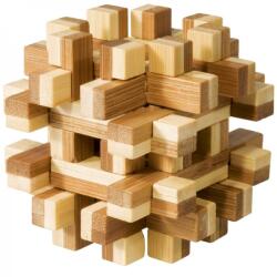 DJECO Joc logic IQ din lemn bambus Magic blocks puzzle 3d (Fr_17493)