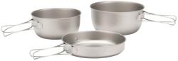 Snow Peak Комплект съд Snow peak 3 Piece Titanium Cook Set Cooking set - Titanium - размер One Size (532-2682-0111)
