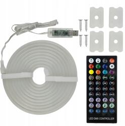 ECOLight Rgb Led szalag 5m Távirányító Alkalmazás IP20 5V Usb Neon Rugalmas Tv (EC61247)