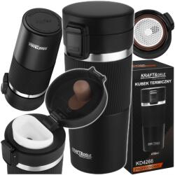  Thermo Kávéscsésze Tea Autóhoz Légmentesen Záródó 450ml KD4266 (KD4266)