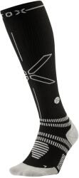 STOX Energy Socks Дамски чорапи за бягане STOX Energy Socks Women's Running Socks - Black / Light Grey - размер 36-38 (EU) (207-2122-0112)