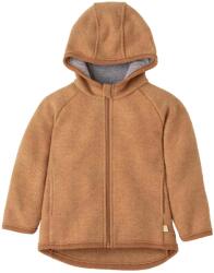 disana Детско вълнено яке disana Kid's Walk-Jacke Zipp Wool jacket - Karamell - размер 98/104 (EU) (703-6090-0613)