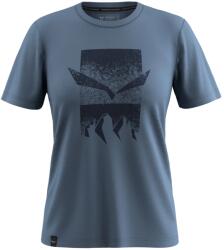 Salewa Дамска тениска Salewa Women's Eagle 3Cime T-Shirt - Java Blue - размер 34 (EU) (916-4541-0212)
