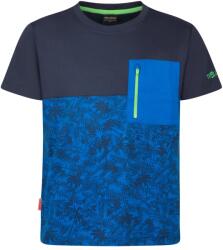 TROLLKIDS Детска тениска Trollkids Kid's Flakstad T T-shirt - Glow Blue / Navy - размер 140 (EU) (704-4651-0116)