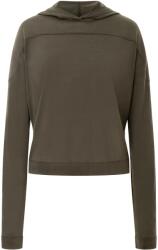 super. natural Дамски суичър super. natural Women's Asana Crossed Back Hoodie - Black Ink (117-3362-0112)