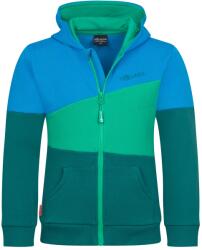 TROLLKIDS Детско яке за тренировка Trollkids Kid's Alesund Sweater Hoodie - Jungle Green / Dynamic Blue - размер 116 (EU) (704-2482-2115)