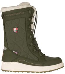 Trollkids Детски зимни ботуши Trollkids Girl's Arendal Winter Boots Pro Winter boots - Dusky Olive / Pink Dawn - размер 34 (EU) (702-4701-0217)