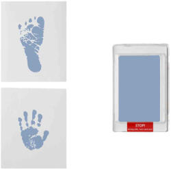 Dooky Kit de amprenta cu tus - Happy Hands - Blue - Dooky