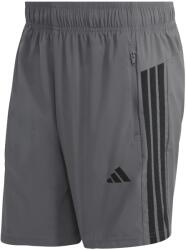 adidas Мъжки къси панталони adidas Workout Essentials Base 3 Stripes Woven Short Shorts - Grey Five / Black - размер XL (012-4679-0214)