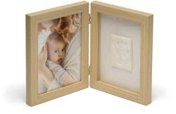 Dooky Rama foto din lemn dubla cu kit amprenta 2D - Happy Hands - Dooky