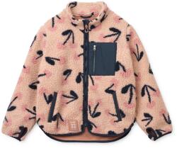 LIEWOOD Детско поларено яке LIEWOOD Kid's Nolan Pile Jacket Fleece jacket - Mega Cherry Heart / Rosey - размер 92 (EU) (703-6690-1113)