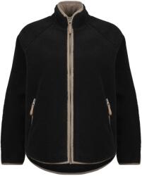 Stoic Дамско поларено яке Stoic Women's MerinoHighPile357 VallsboSt. Jacket Fleece jacket - Black / Stone Brown - размер XS (105-5563-0111)