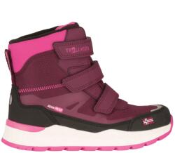 Trollkids Детски зимни ботуши Trollkids Kid's Rauland Winter Boots - Redwood / Magenta - размер 35 (EU) (702-4708-0518)